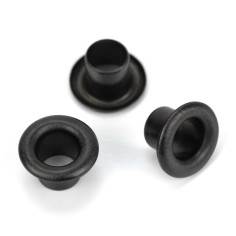 Ojete metálico 5 mm Hierro pavonado negro - Caja 5000 uds