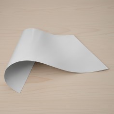 10 Planchas cartón estucado grande blanco 108x80 cm,...