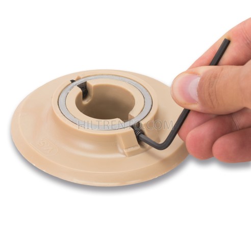 Cepillo circular pelo crin 50 mm