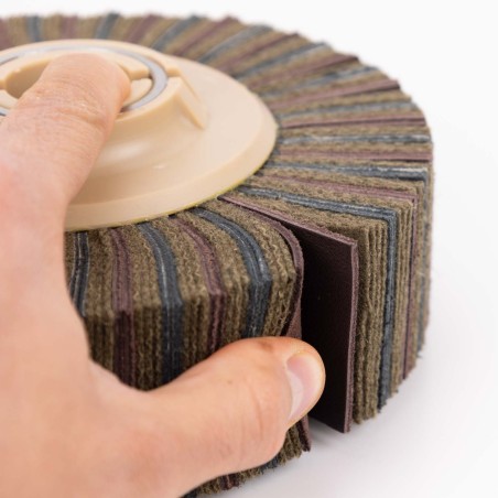 Cepillo circular cuero-fieltro 50 mm