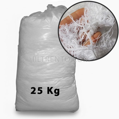 Trapo industrial hilo algodon hilaza blanco -...