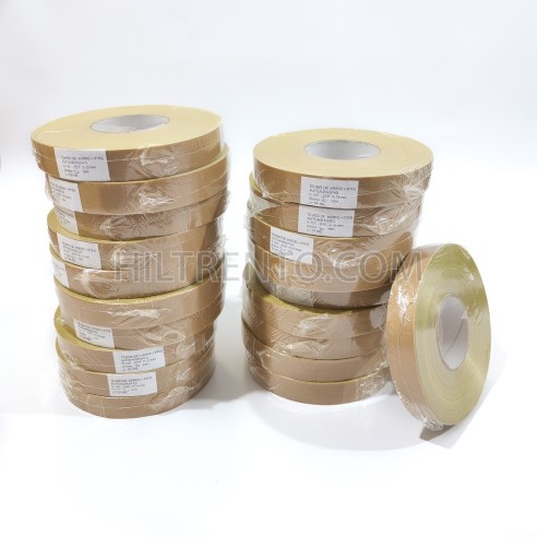 Rollo 33 metros de vidrio adhesivo recubierto...