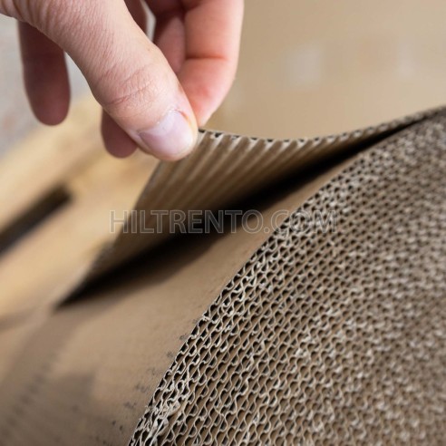 Cartón ondulado protección de envíos en rollos