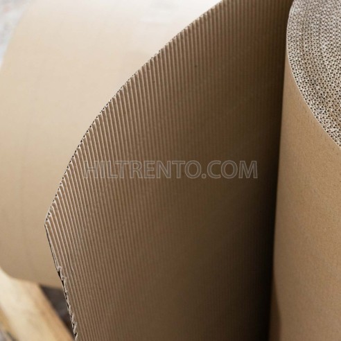 Cartón ondulado protección de envíos en rollos