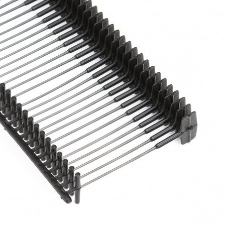 Navete para etiquetas negro 25mm