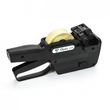 Etiquetadora manual 2 líneas Open S 16