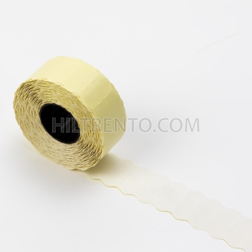 Etiquetas 26x12 blancas, removibles