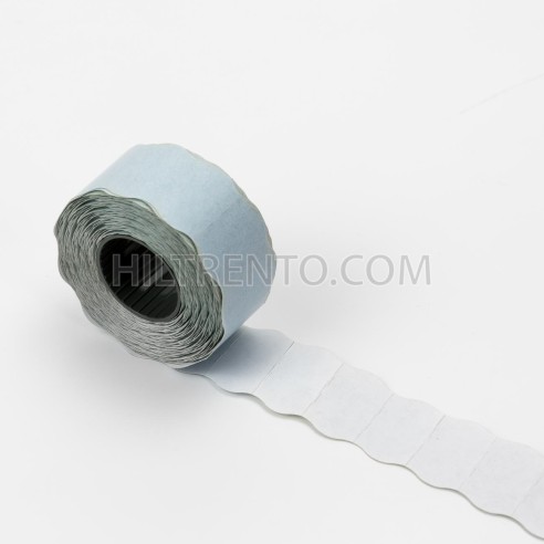 Etiquetas 26x16 blancas, permanentes