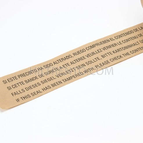 Precinto de papel timbrado 70mm x 200 metros