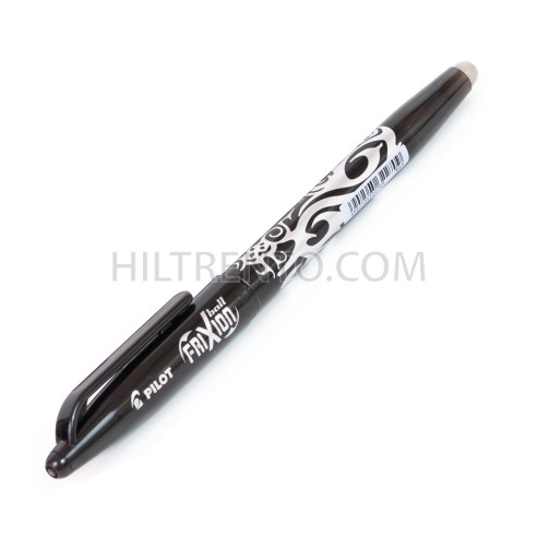 Bolígrafo Pilot Frixion Tinta borrable - Negro