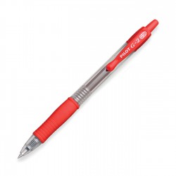 Bolígrafo PILOT G2 rojo
