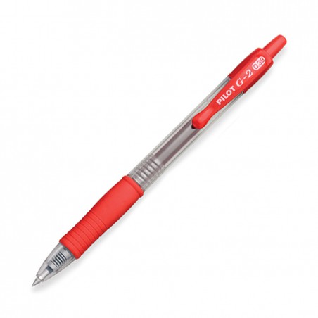 Bolígrafo PILOT G2 rojo