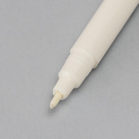 Rotulador blanco para piel y textil