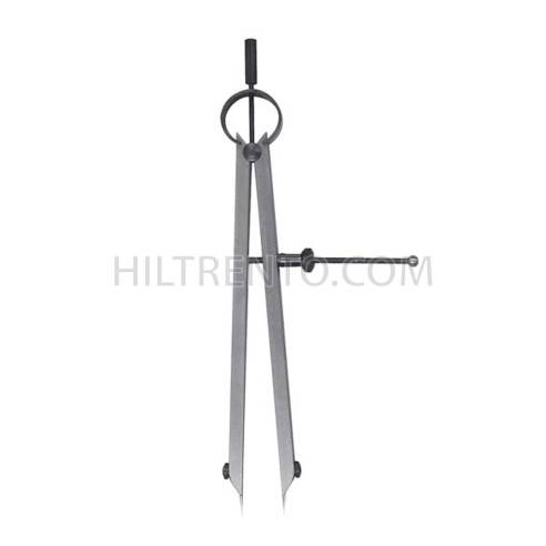 Compás de muelle puntas intercambiables 150mm