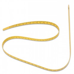 Cinta métrica amarilla 60 centímetros-pulgadas