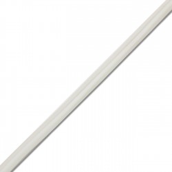 Macarrón plástico blanco para atar 5,5x2mm