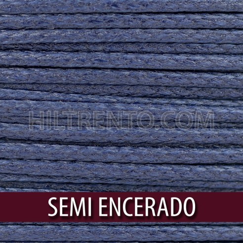 Hilo semiencerado de poliester