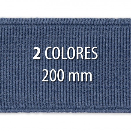 Elástico liso azul marino 
