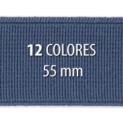 Elástico liso azul marino 