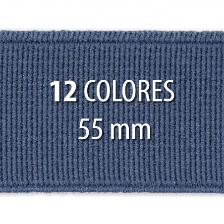 Elástico liso azul marino 