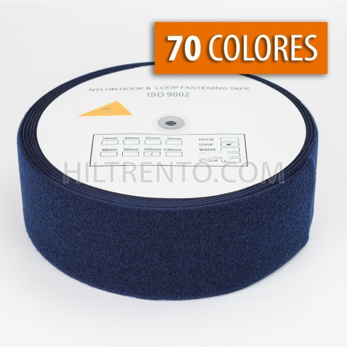 Cintas autocierre "velcro" 100 mm -70 colores