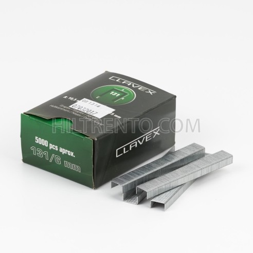 Caja 5000 grapas clavex 131/6
