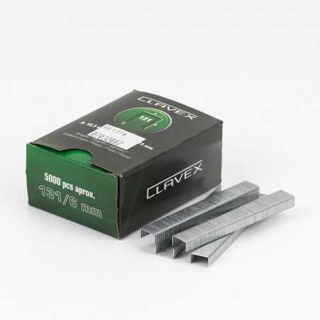 Caja 5000 grapas clavex 131/6