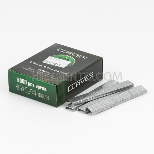 Caja 5000 grapas clavex 131/4
