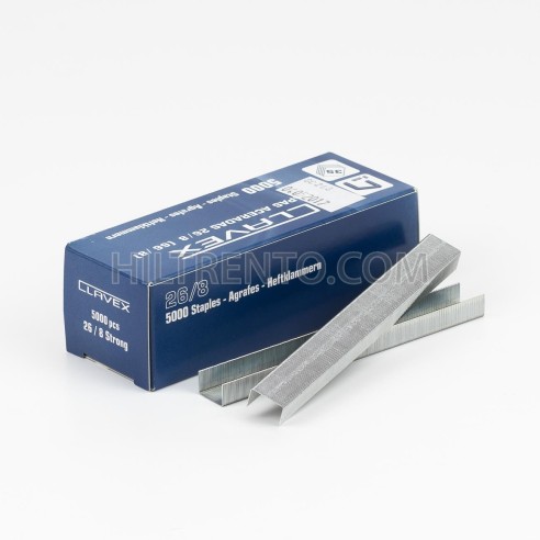 Caja 5000 grapas clavex 26/8
