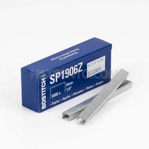 Grapas bostitch SP1906Z 6mm - Caja 5000 unidades