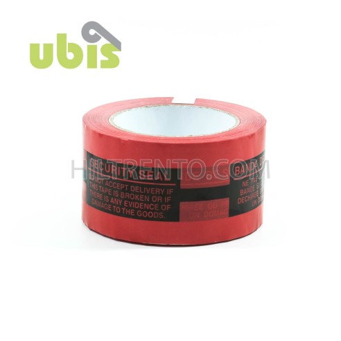 Precinto seguridad 50mm x 132m Rojo
