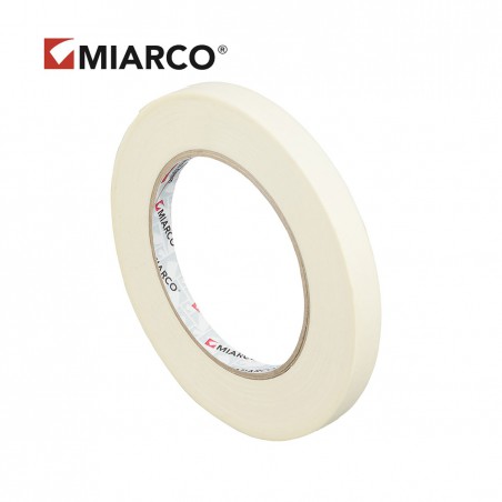 Cinta adhesiva krepp MIARCO 12mm x 90 metros - Caja 150 uds