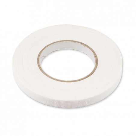 Cinta adhesiva costura trama blanca 15mm x 50m