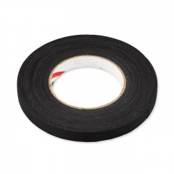 Cinta adhesiva costura trama negra 15mm x 50m