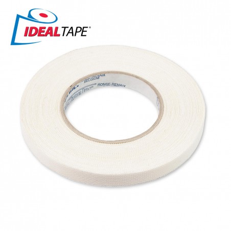 Cinta adhesiva costura trama blanca 15mm x 50m