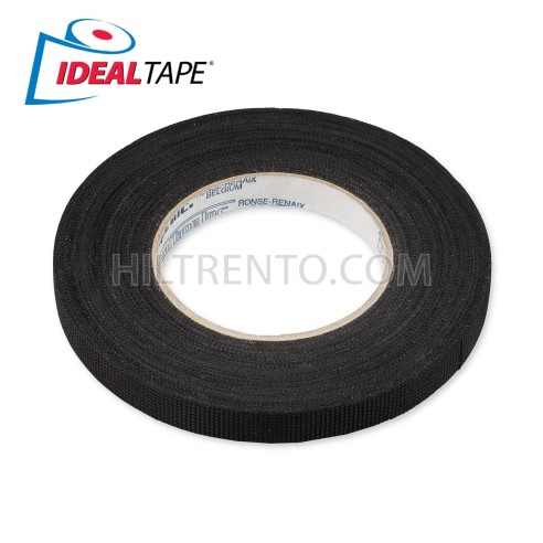 Cinta adhesiva costura trama negra 15mm x 50m- Caja 76 uds