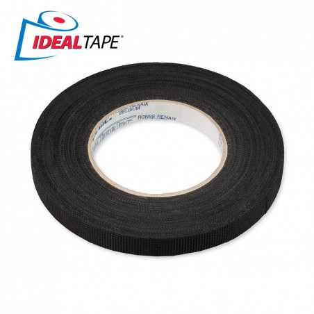 Cinta adhesiva costura trama negra 15mm x 50m- Caja 76 uds