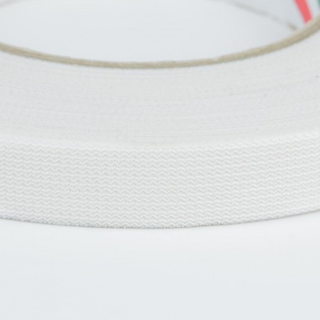 Cinta adhesiva costura trama blanca 15mm x 50m