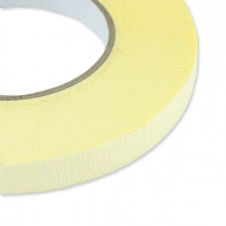 Cinta papel rugoso amarillo 15mm x 50m