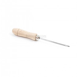 Aguja plana con mango