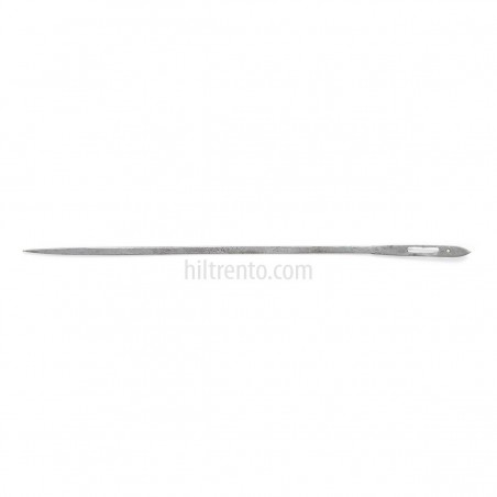 Aguja plana fina sin mano