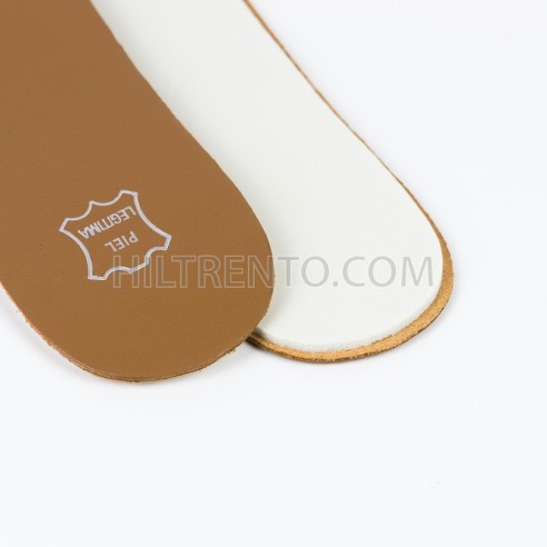 Plantilla de piel y látex- tallas 35-46