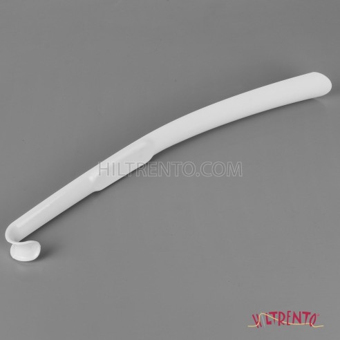 Calzador manual plástico blanco 44 cm