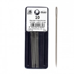 Aguja capotera 3/0 - Pack 10 uds