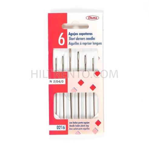 Surtido agujas capoteras del 2/0 al 6/0