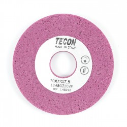 Piedra rebajado afilar rosa porosa 70x7x17.5 mm