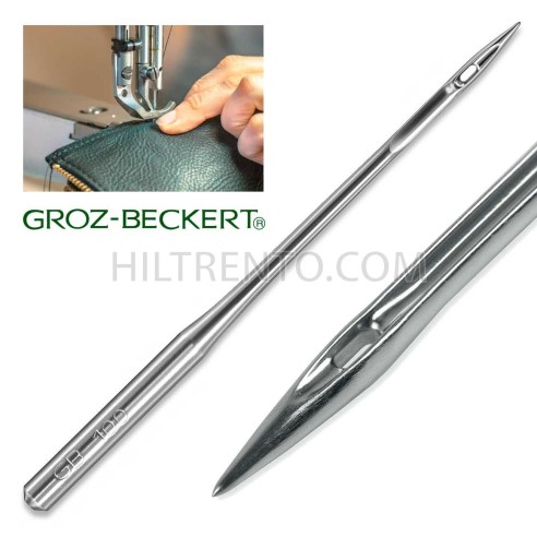 Aguja Groz-Beckert 134 100/16 punta R - Pack 10 uds