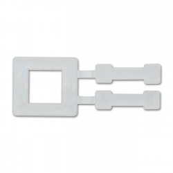 Hebilla de plástico fleje 13 mm - 5000 uds