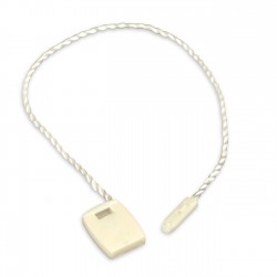 Marchamo plano crema - 1000 uds