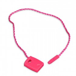 Marchamo plano rosa fluor - 1000 uds